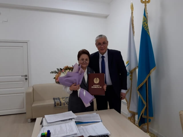 15.12.2020 году в канун Дня Независимости страны Указом Президента Республики Казахстан большая группа граждан была отмечена государственными наградами