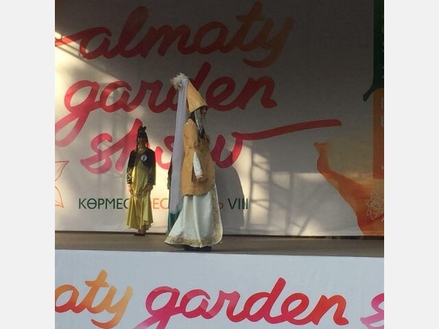 Наша студентка Архипова Ирина заняла 1 место в городском конкурсе Garden Show Almaty 2019