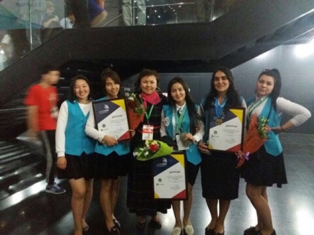 Наши студенты стали чемпионами Национального чемпионата «Worldskills Kazakhstan — 2017»