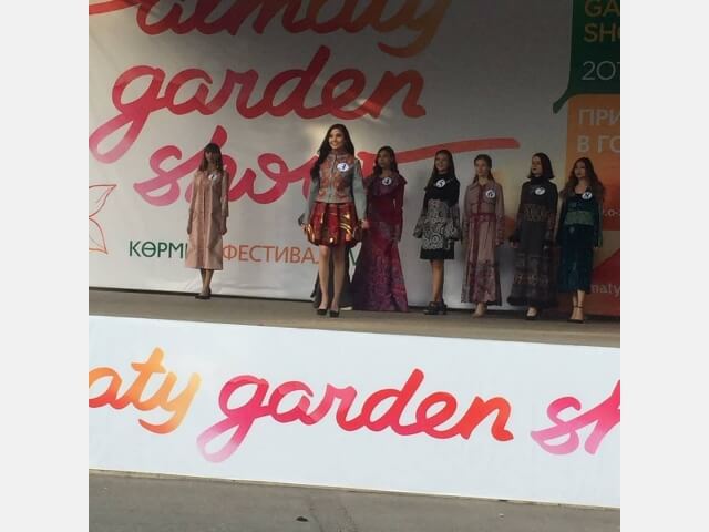 Наша студентка Архипова Ирина заняла 1 место в городском конкурсе Garden Show Almaty 2019