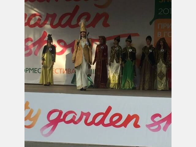 Наша студентка Архипова Ирина заняла 1 место в городском конкурсе Garden Show Almaty 2019